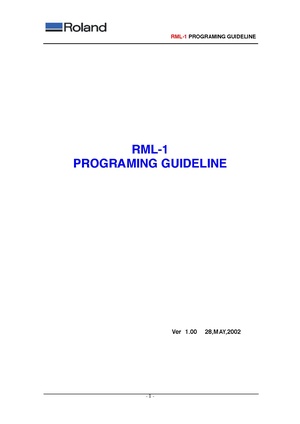 RML1 Command GuideENVer100.pdf